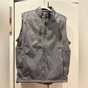 Men's Gray Heather Full-Zip Vest